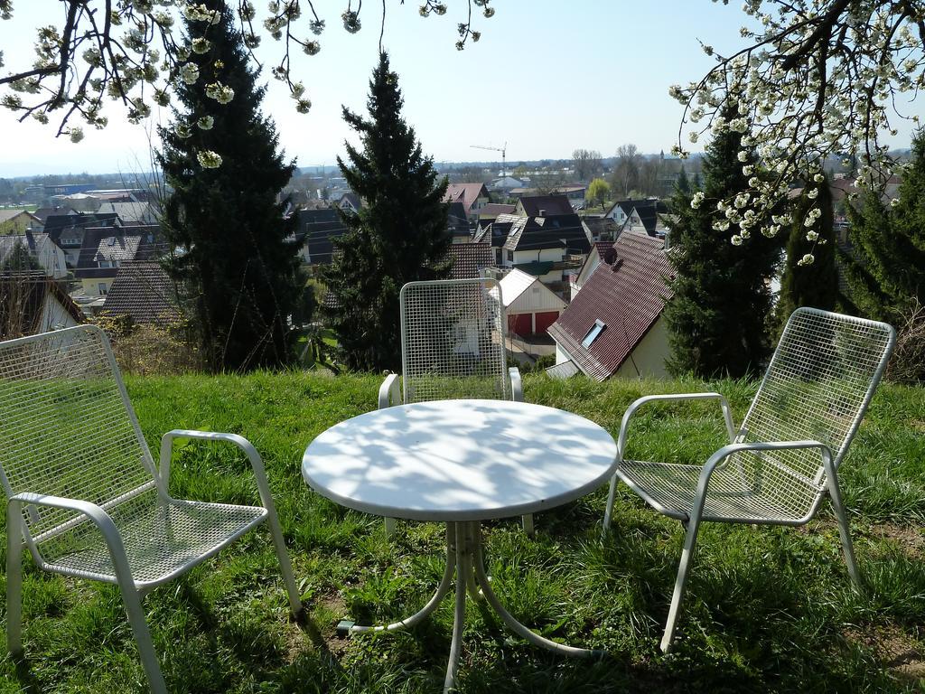 Helle 70 Qm Ferienwohnung Mit Herrlichem Blick Teningen Extérieur photo